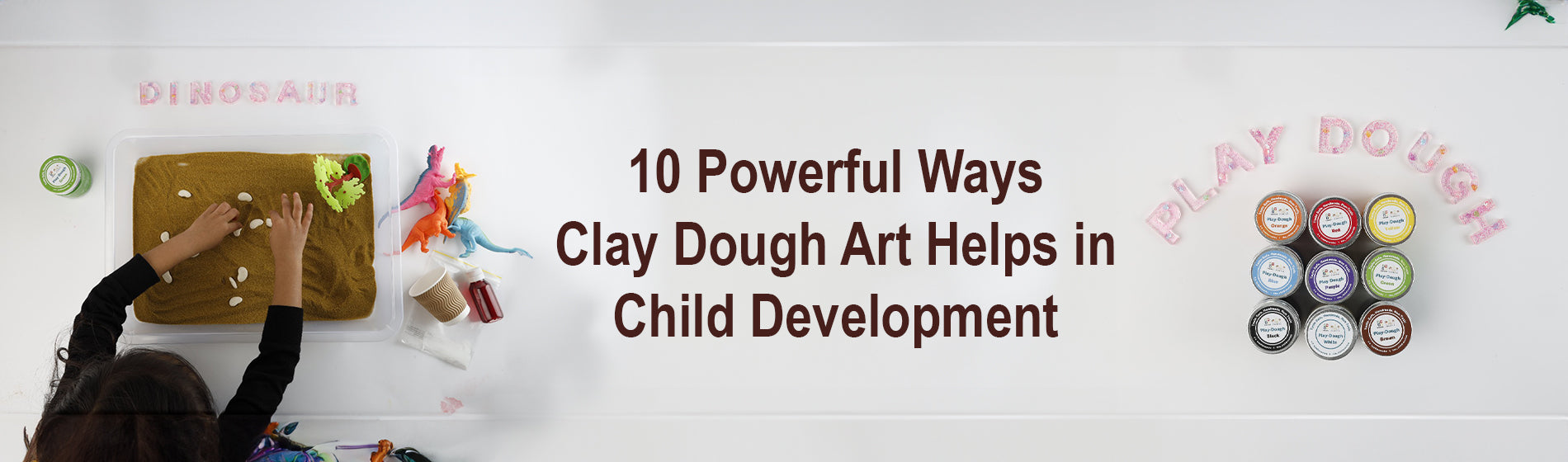 10 Powerful Ways Clay Dough Art Helps in Child Development | The Children slab