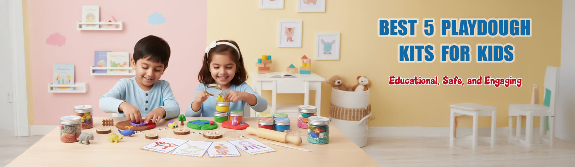 Best 5 Playdough Kits for Kids: Educational, Safe, and Engaging | The Childrens Lab