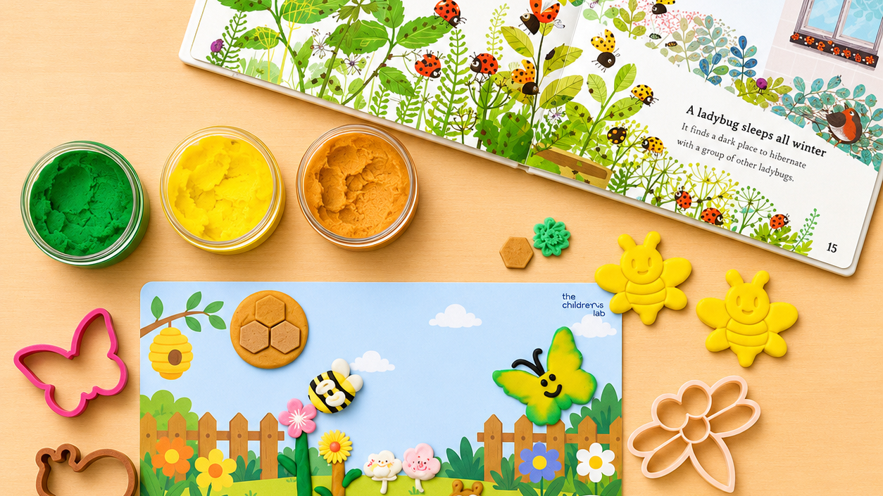 Bugs & Bees DoughLab Themed Kit: Explore Nature Through Sensory Play