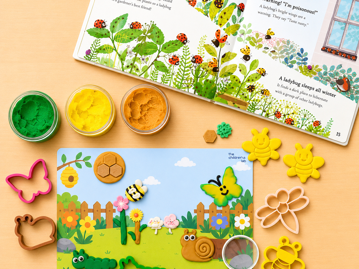 Bugs & Bees DoughLab Themed Kit: Explore Nature Through Sensory Play