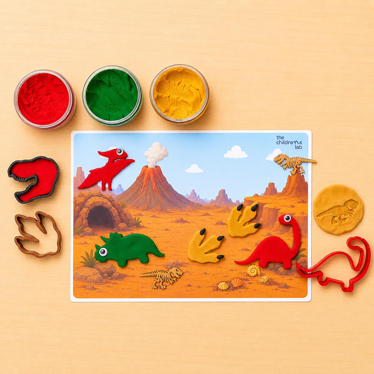Dinosaur DoughLab Themed Kit: Roar Into a World of Creative Play