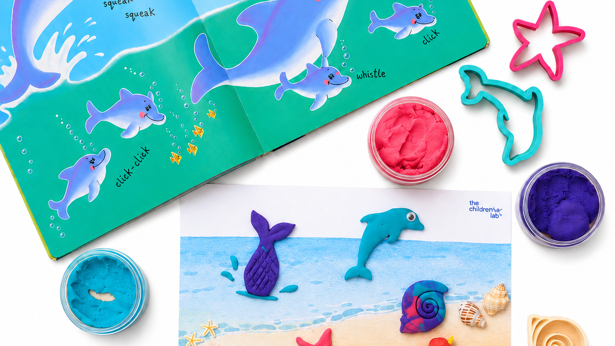 Ocean DoughLab Themed Kit: Dive Into a World of Sensory Play