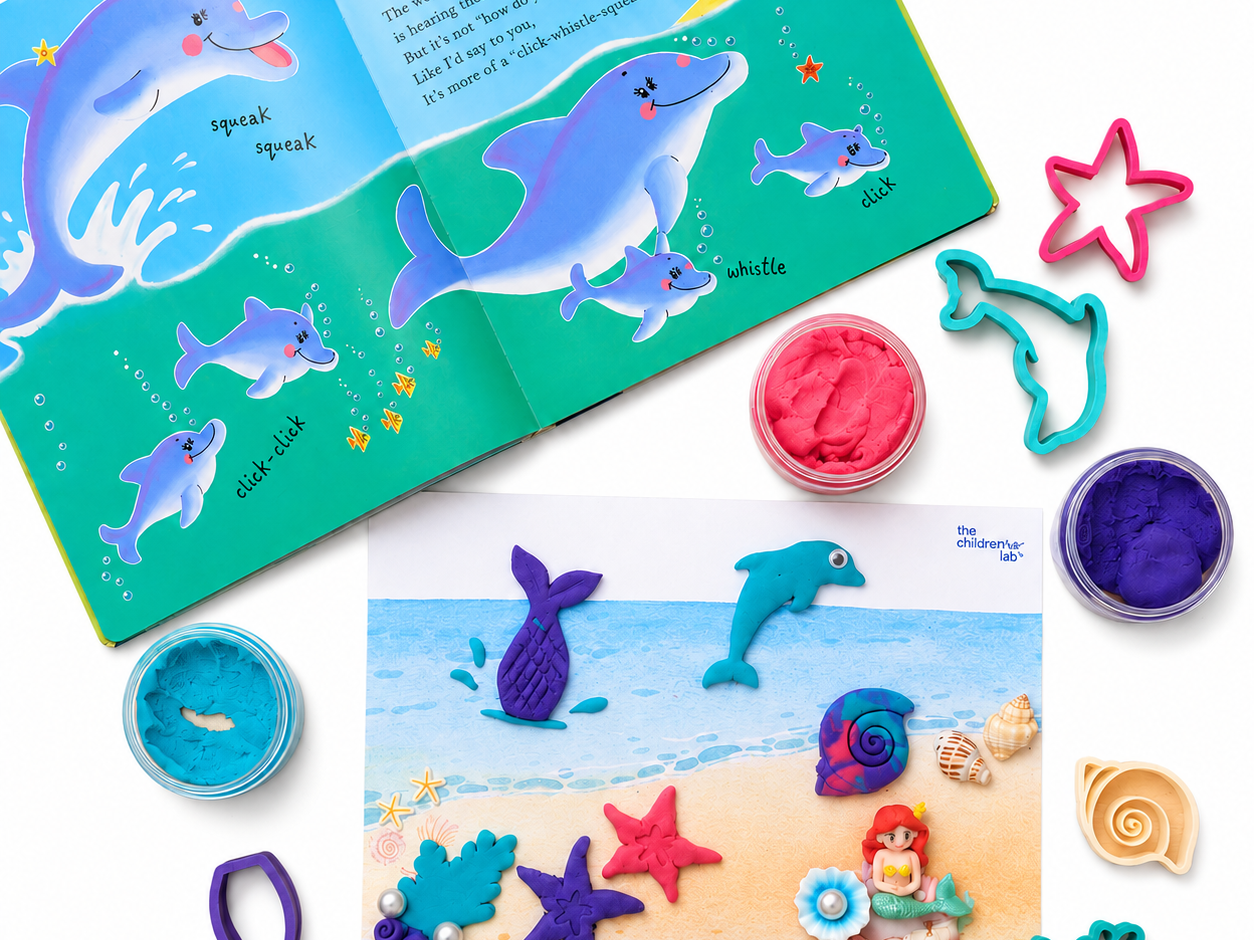 Ocean DoughLab Themed Kit: Dive Into a World of Sensory Play