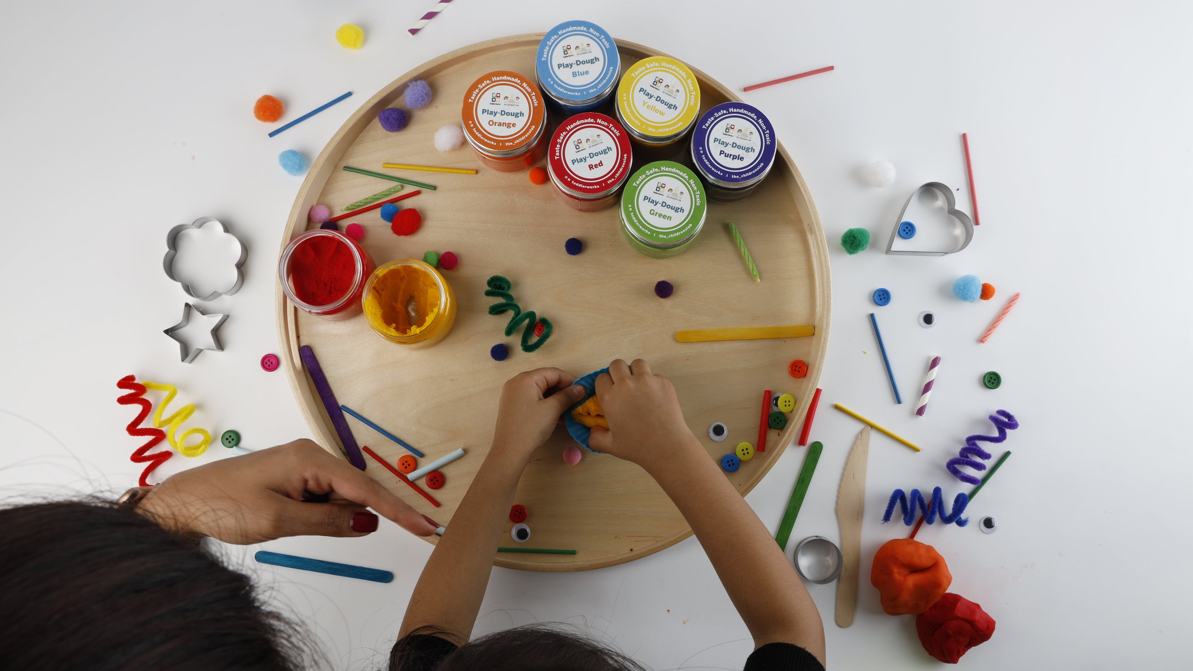 Pastel Playdough | Childrenslab