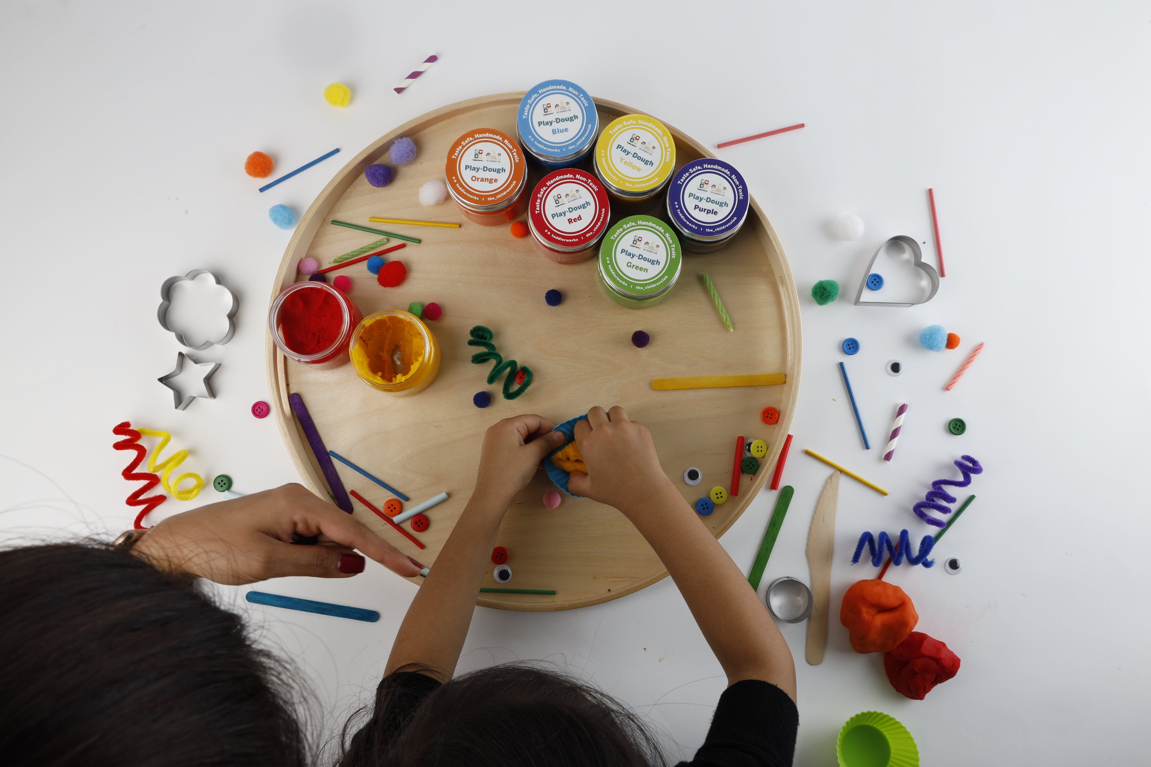 Pastel Playdough | Childrenslab