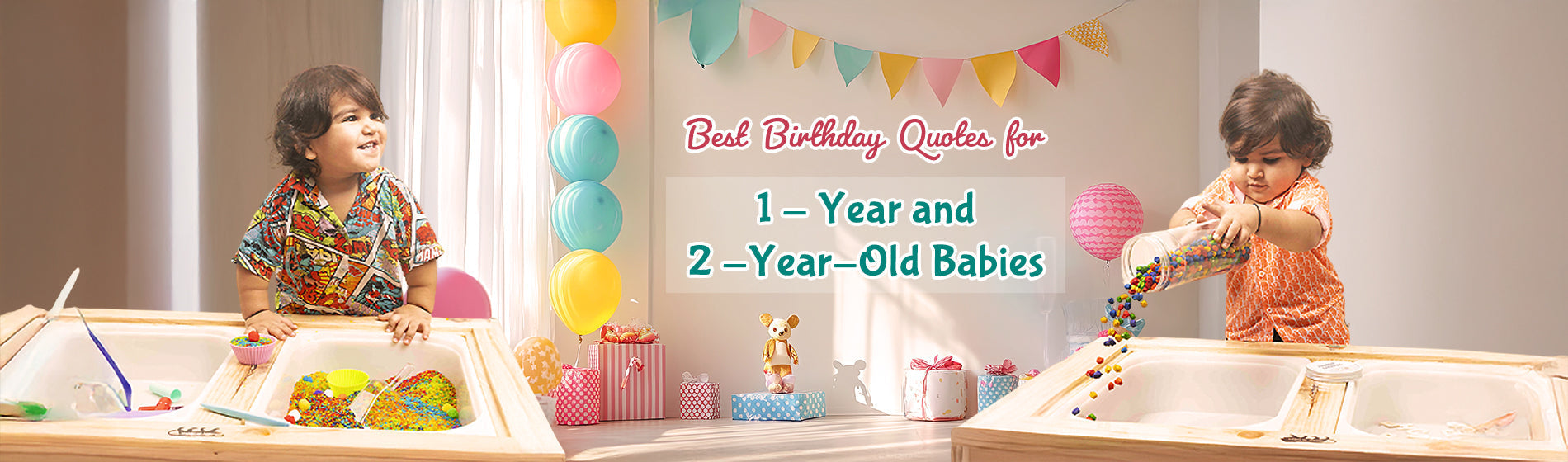 Best Birthday Quotes for 1-Year and 2-Year-Old Babies | The Childrens lab