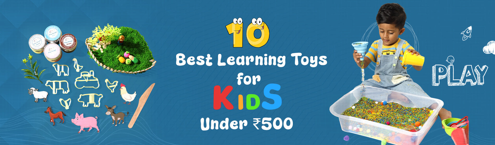 10 Best Learning Toys for Kids Under ₹500 | The Children slab