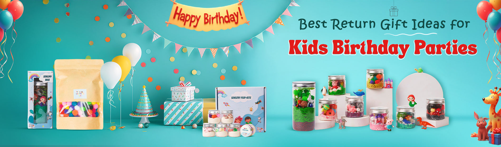 Best Return Gift Ideas for Kids Birthday Parties | The Childrens lab
