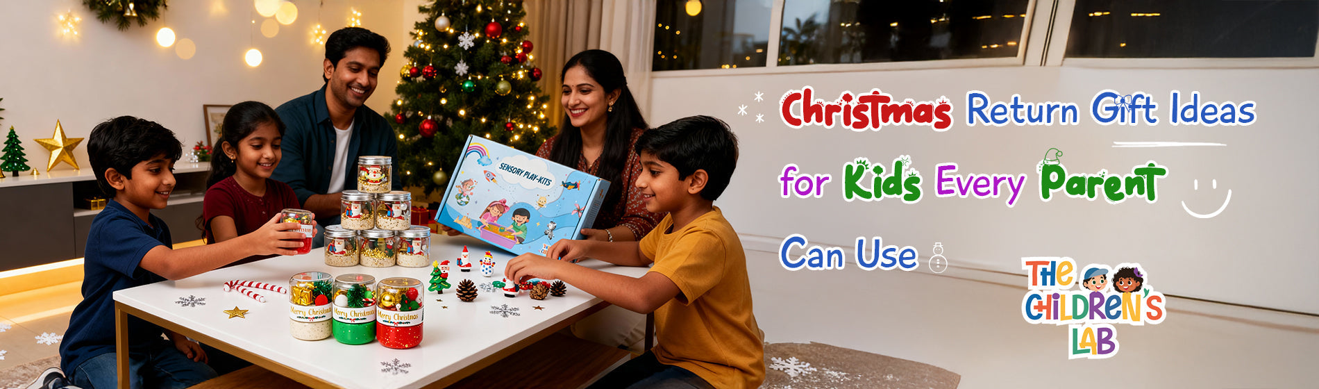 Christmas Return Gift Ideas for Kids Every Parent Can Use |  The Childrens Lab