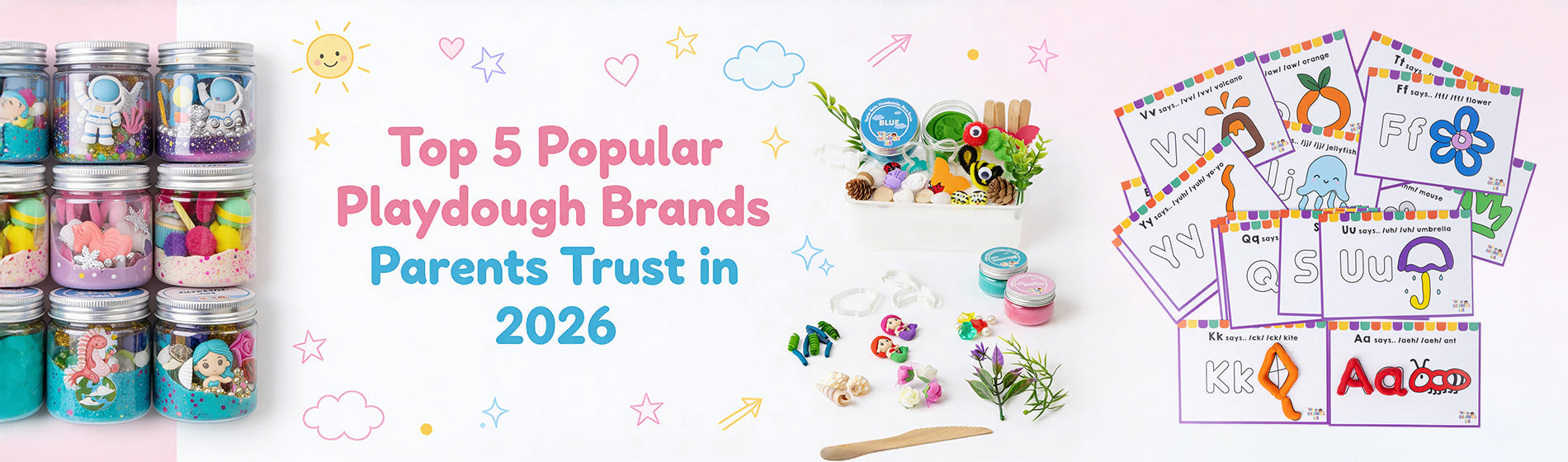Top 5 Popular Playdough Brands Parents Trust in 2026 | The Children's  Lab