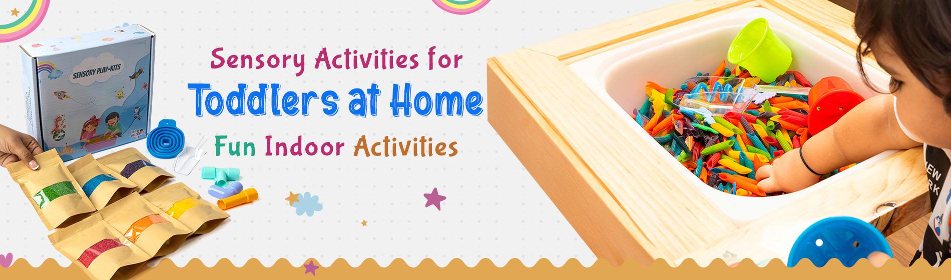 Sensory Activities for Toddlers at Home | Fun Indoor Activities