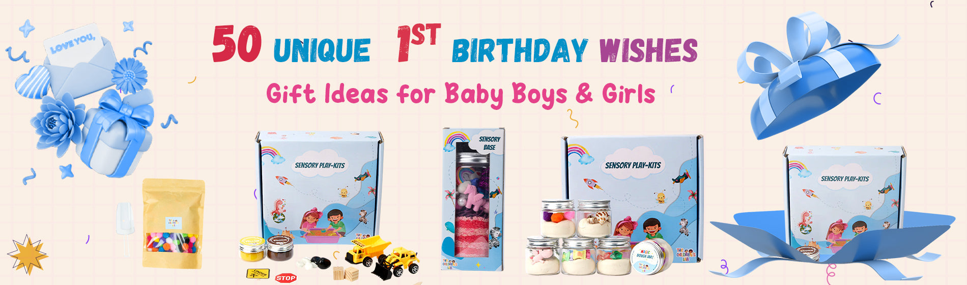 50 Unique 1st Birthday Wishes | Gift Ideas for Baby Boys and Girls | The Children's Lab