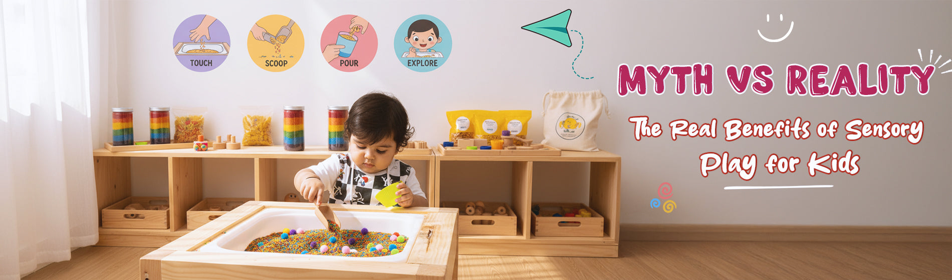 Myth vs Reality: The Real Benefits of Sensory Play for Kids | The Children's Lab