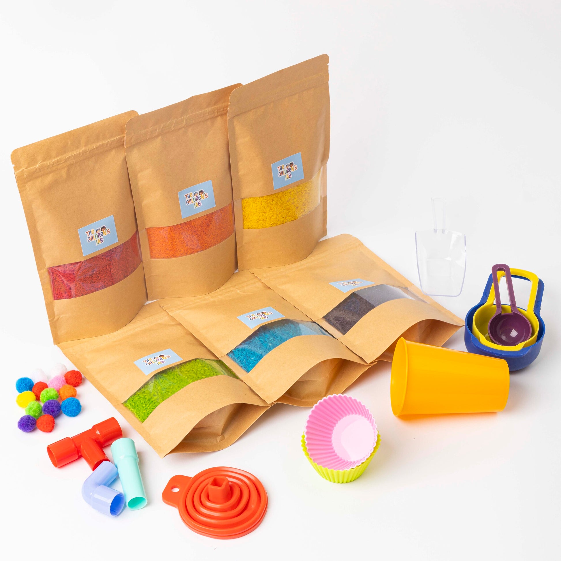 Sensory Rainbow Rice | TCL | Toys for Toddlers and Kids | For Kids 1 to 5 years | Sensory Bin