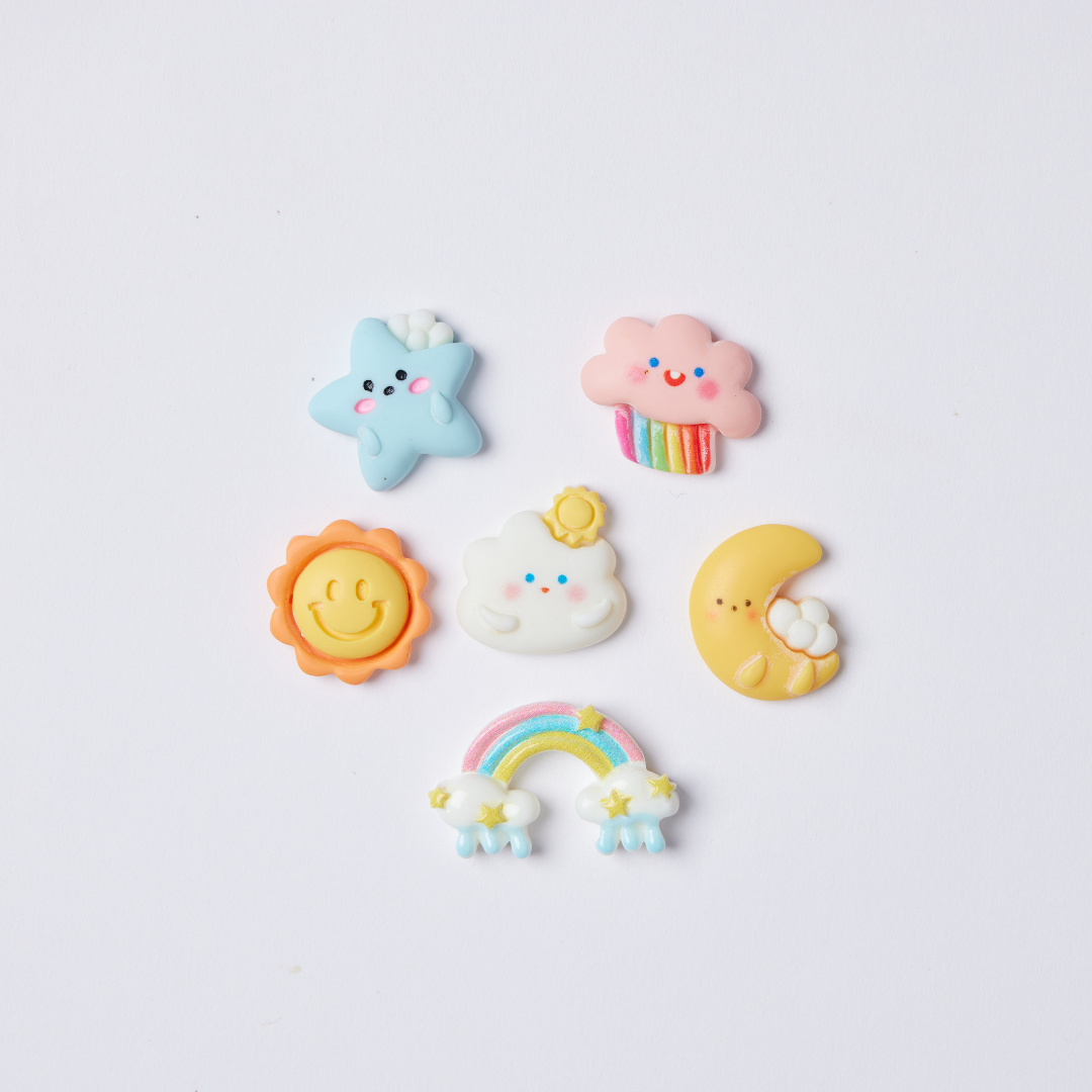 Whimsical Weather Charm Set