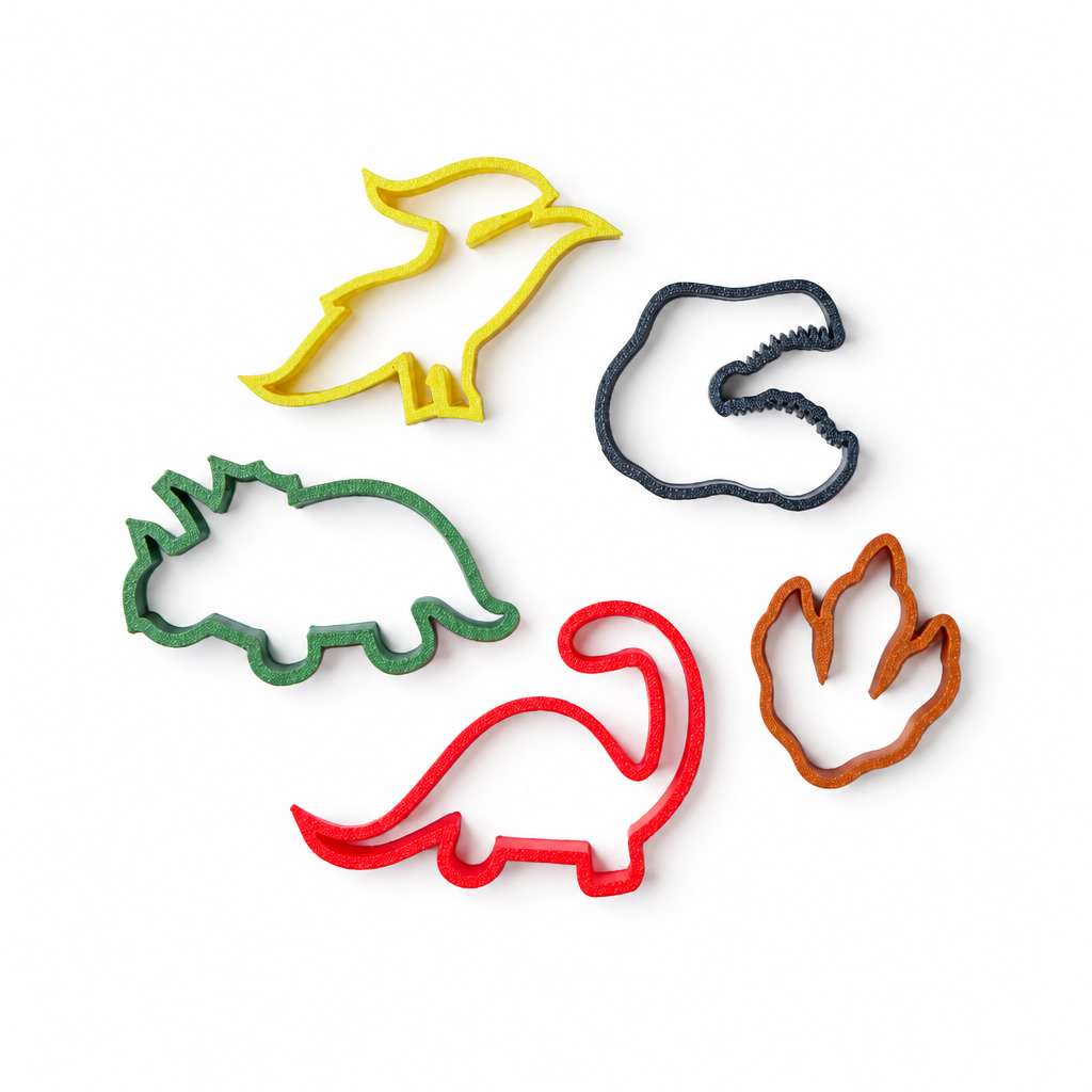 Dinosaur Adventure Dough Cutters