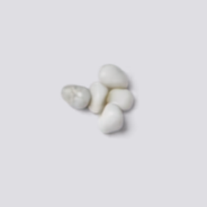 Pack of white pebble stones 