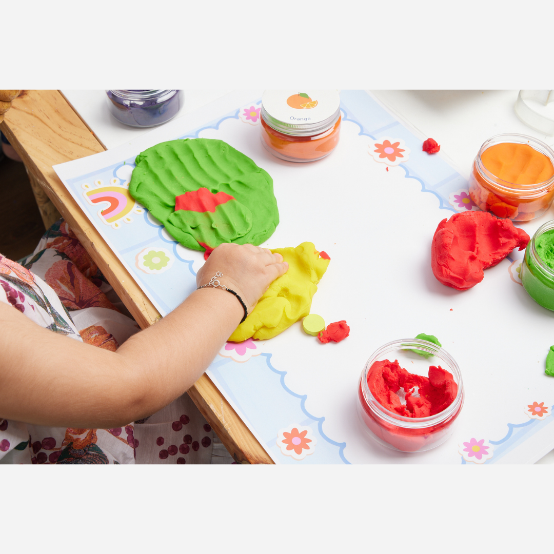 All Colour Playdough (Set of 12 Jars)