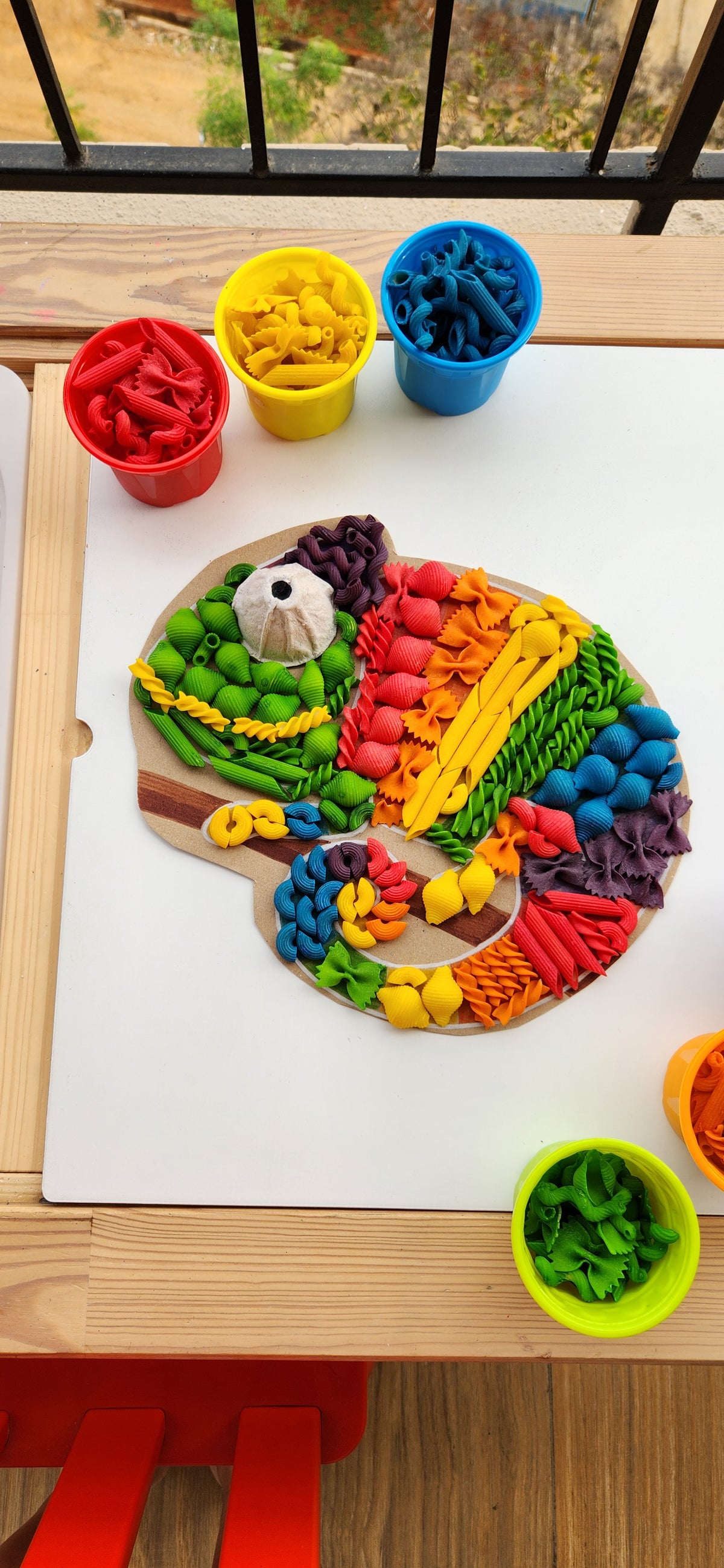 Pasta Sensory Play Bin