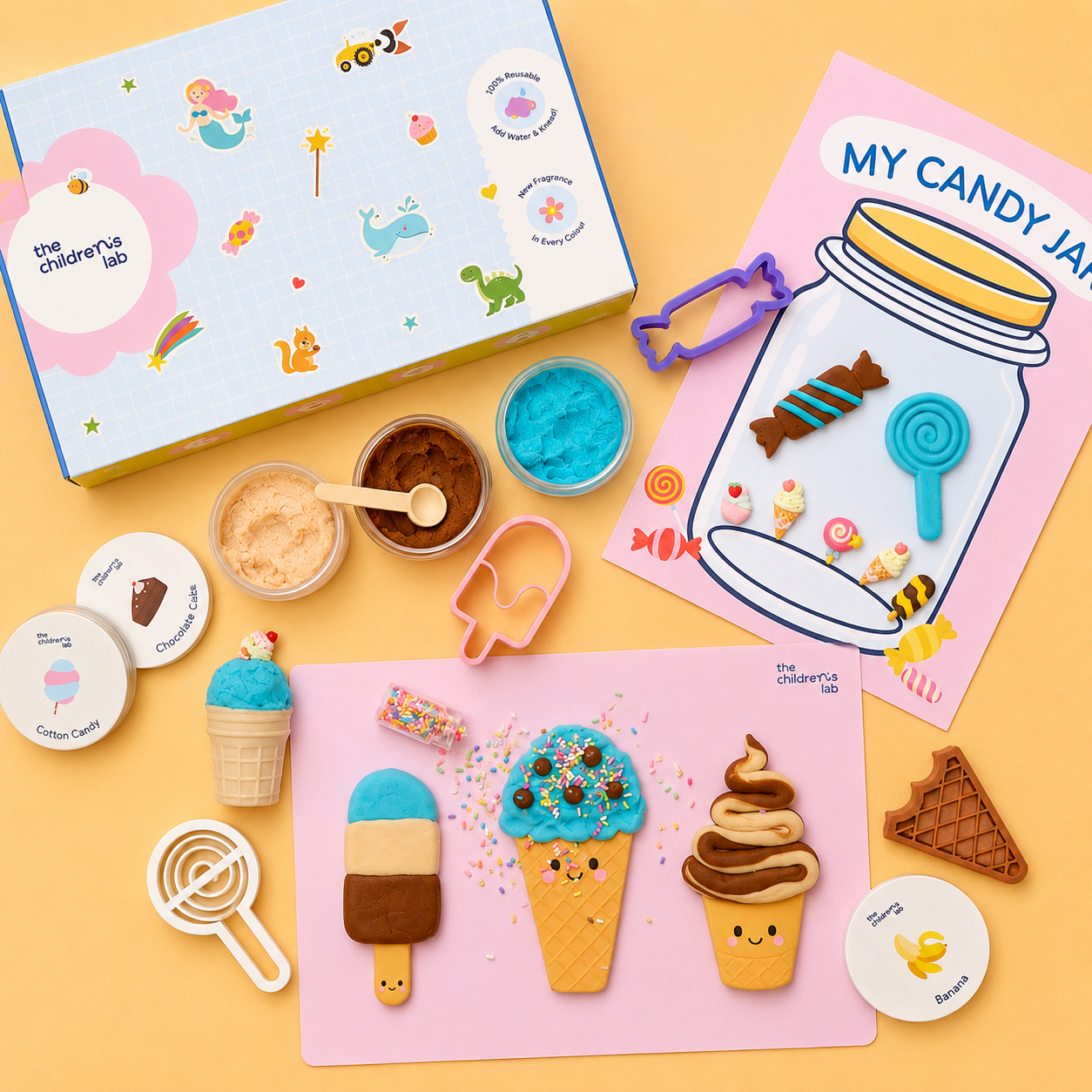 Candy DoughLab Themed Kit