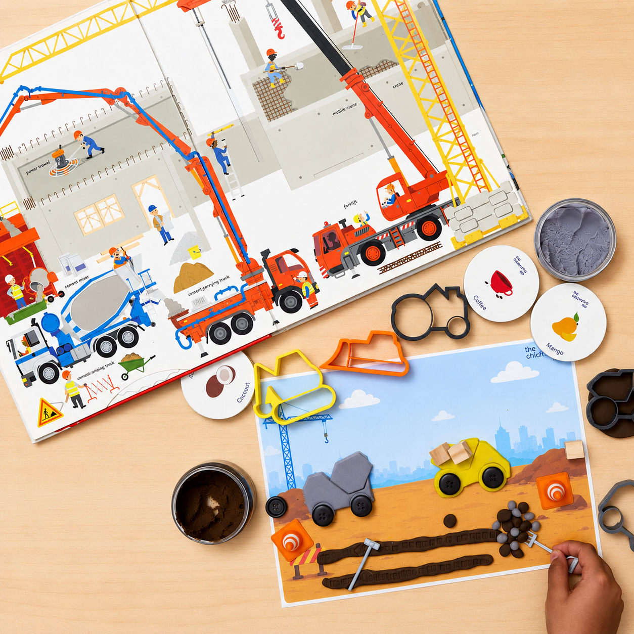 Construction DoughLab Themed Kit