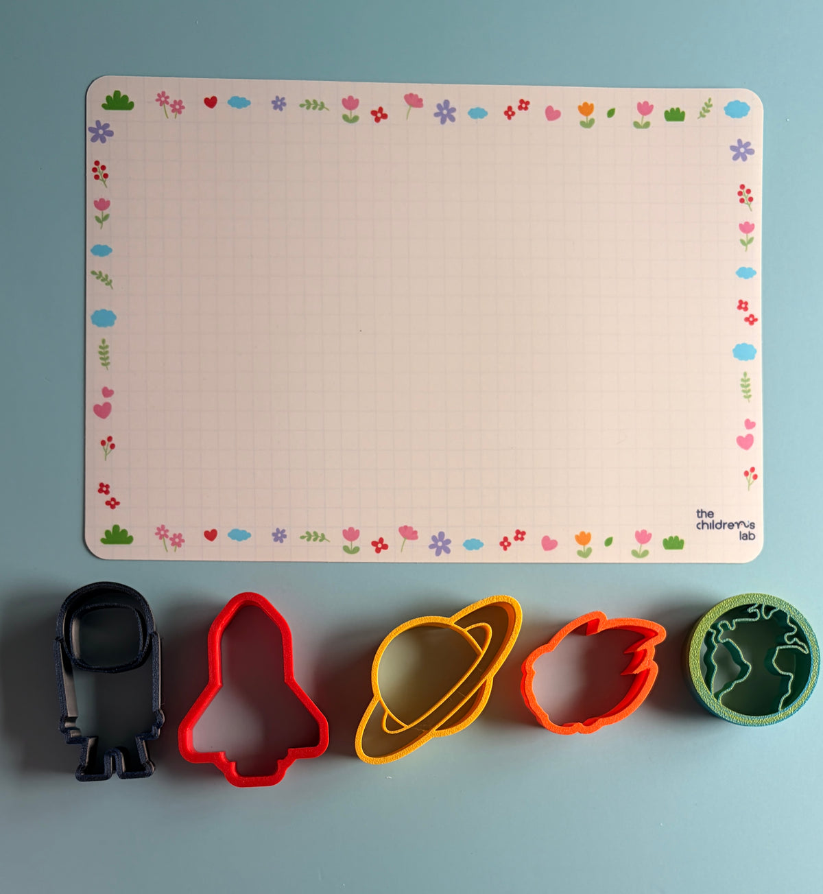 Creative Playdough Mat & Cutter Set