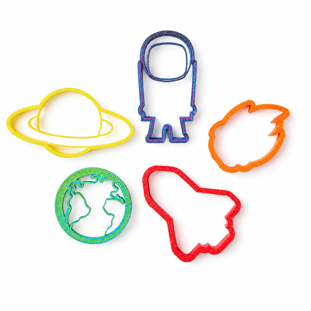 Space Explorer Dough Cutters