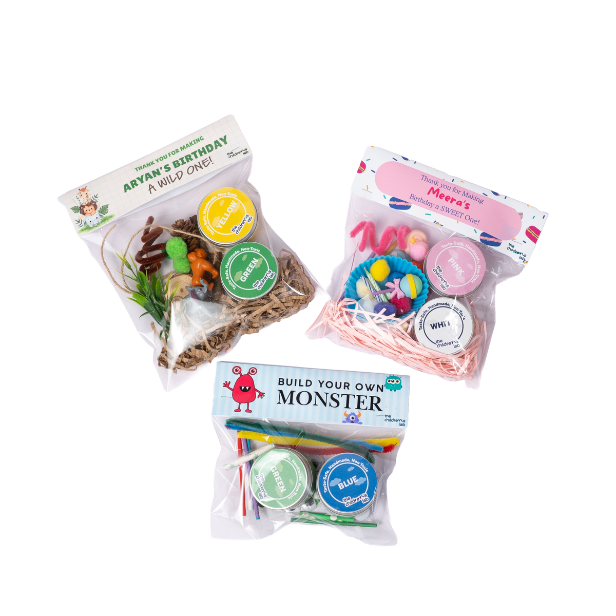 Themed DIY Play Dough Kits (Box of 12)