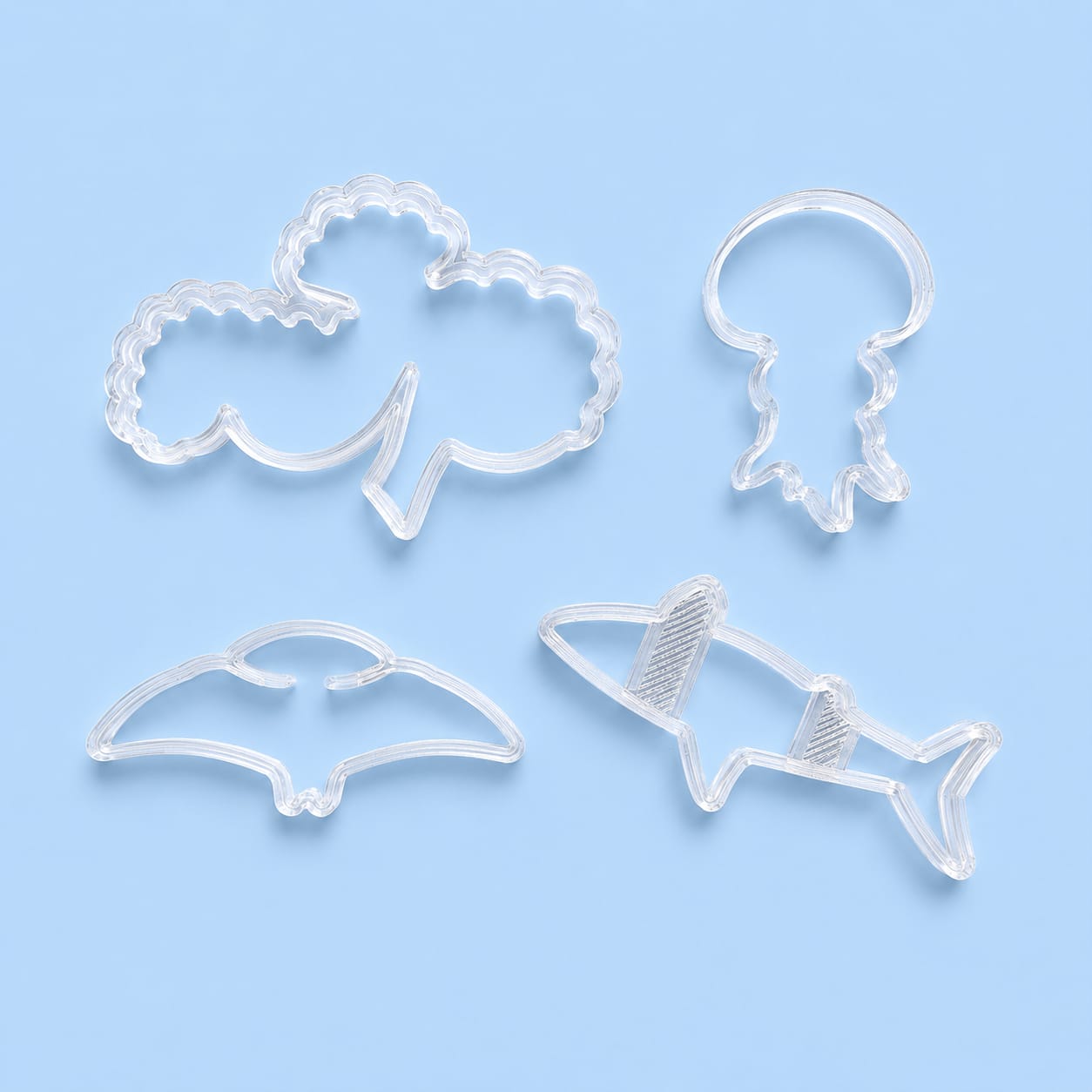 Ocean Playdough Cutter Set