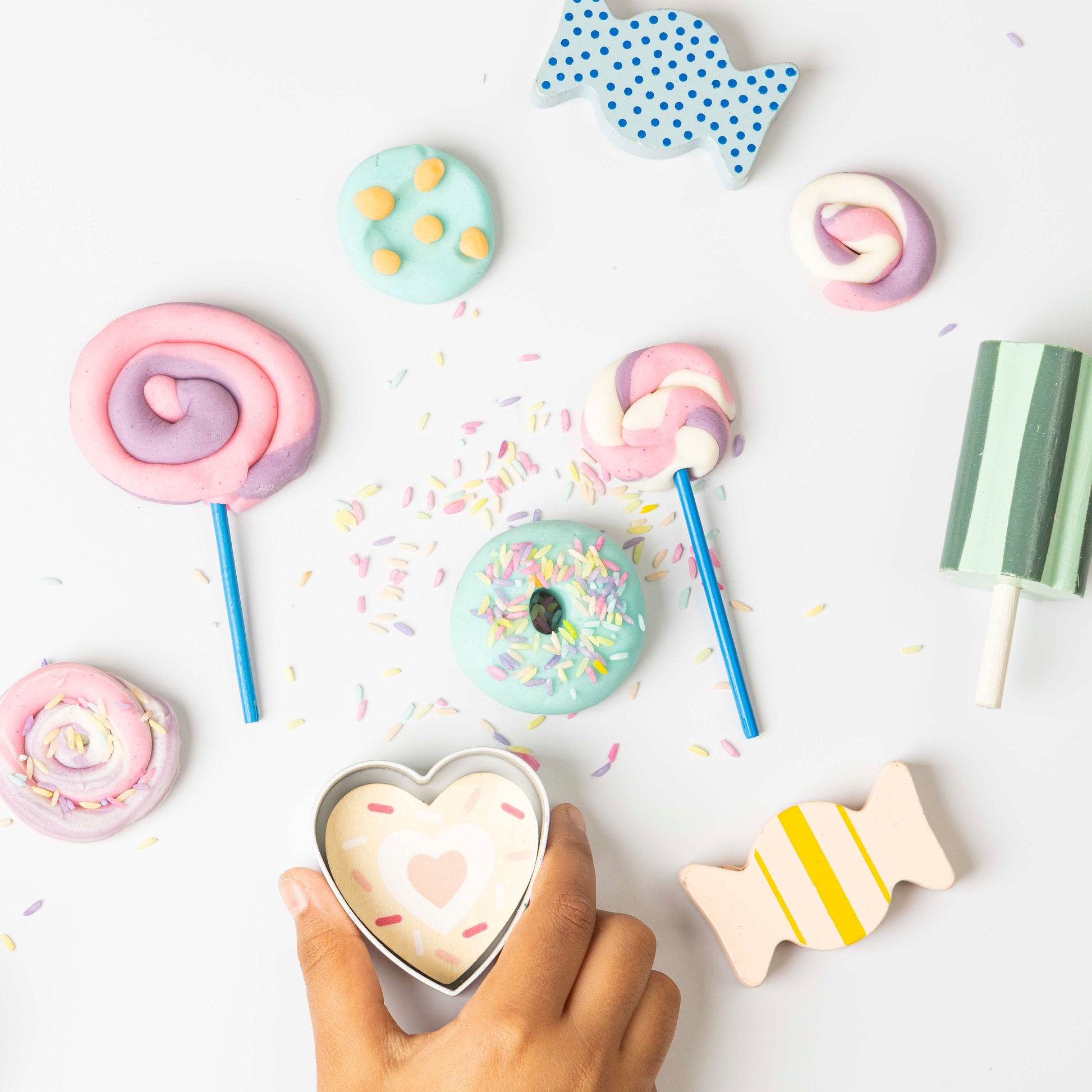 Pastel Playdough (6 Soft Shades)