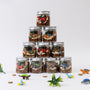The Children’s Lab - Dinosaur Dough Jar playdough jars with colorful clay – fun DIY playdough jars, budget gifts, and creative gift jars for kids.