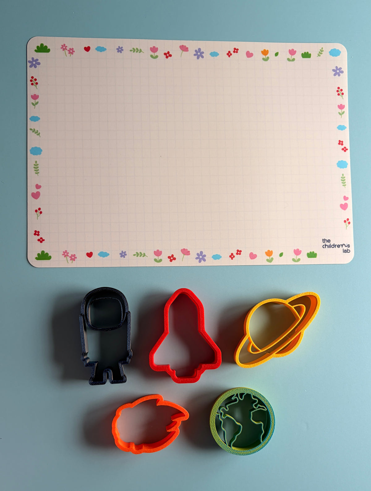 Creative Playdough Mat & Cutter Set
