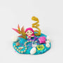 The Children’s Lab - Mermaid Dough Jar colorful DIY playdough jars, playdough sets, gift jars, budget gifts, Play Doh dough.