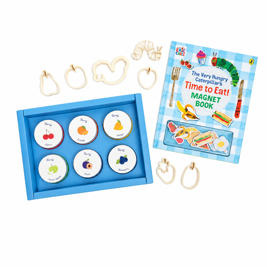 Hungry Caterpillar + Rainbow Playdough
