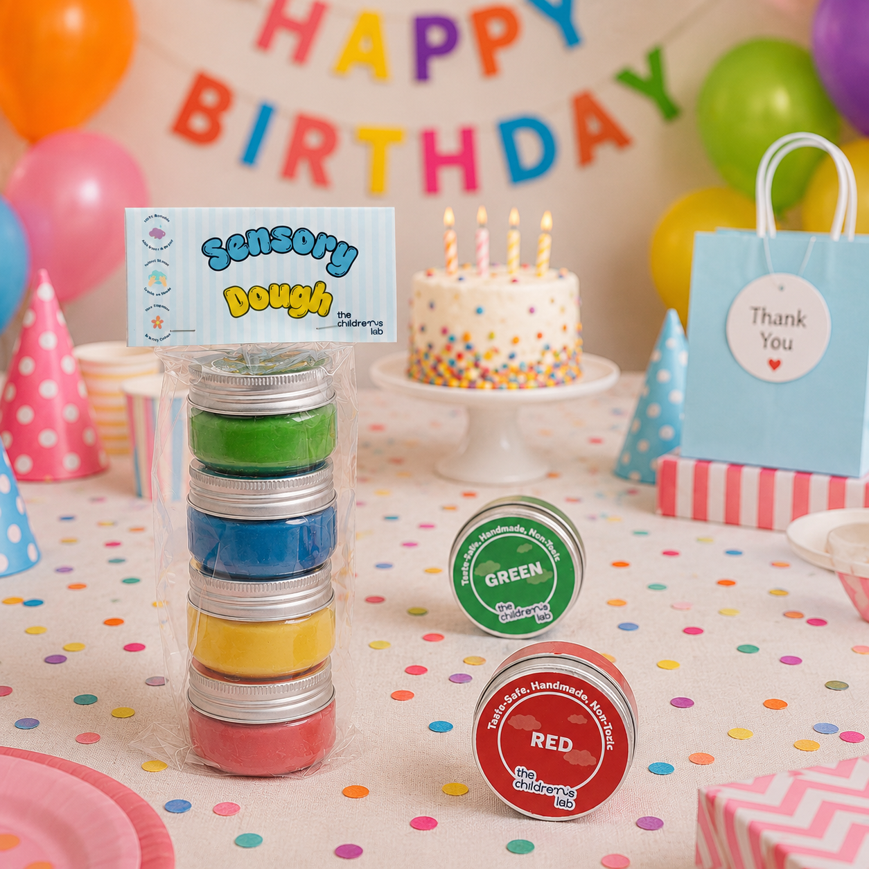 Mini Play Dough Favours (Pack of 12)